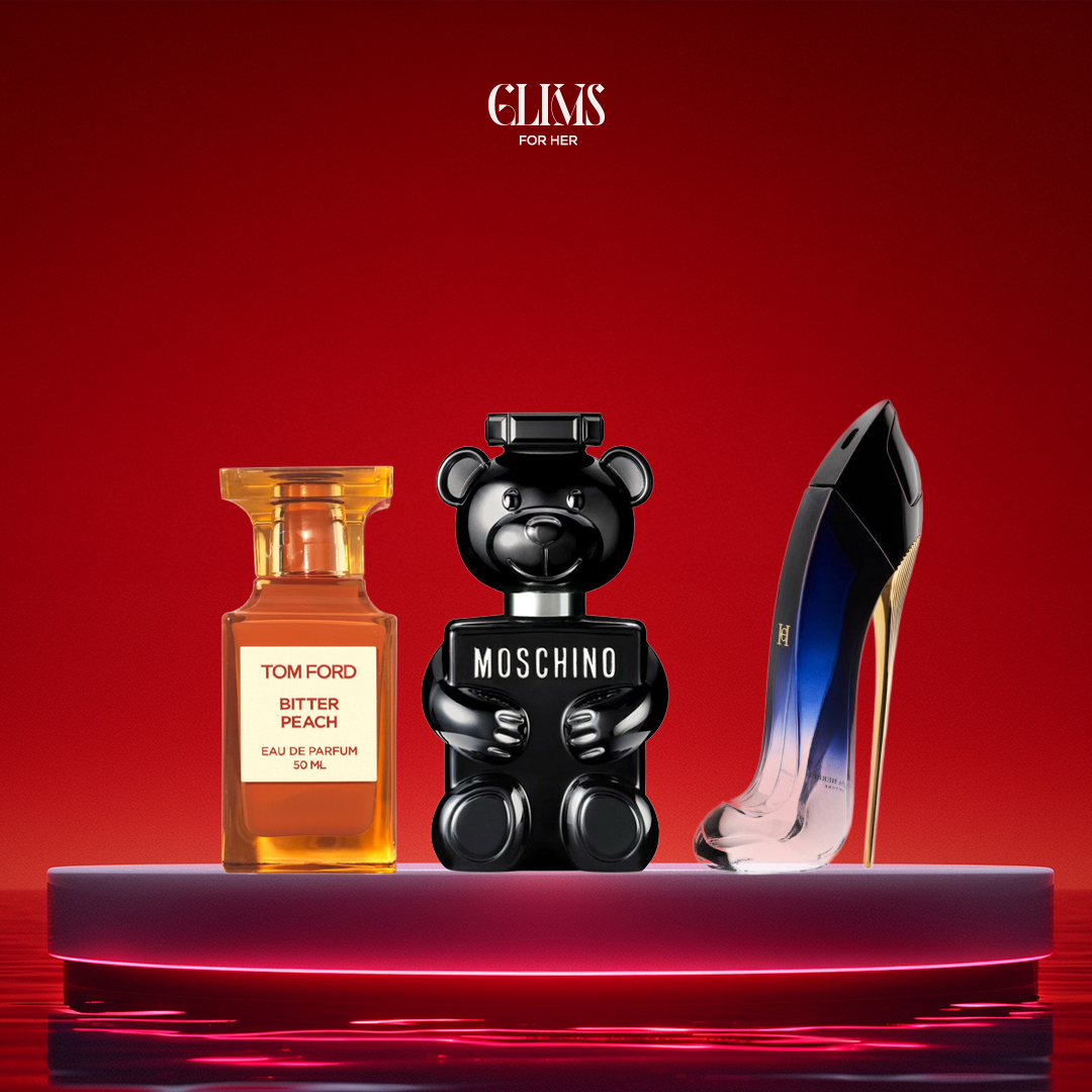 Toy Boy Moschinoعطر + عطر توم فورد بيتر بيتش + عطر جود جيرل - حجم 30 مل