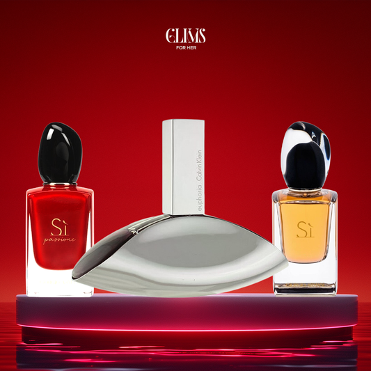 عطر سي باشون + عطر سي أو دو   + Euphoria Calvin Klein عطر - حجم 30 مل