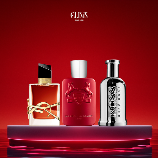 عطر ليبر+ عطر بوس + عطر كالان دي مارلي - حجم 30 مل