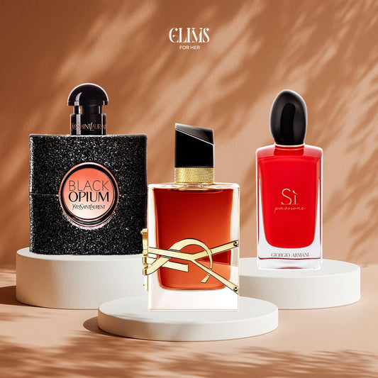 عطر سي + عطر ليبر + عطر بلاك أوبيوم30 مل